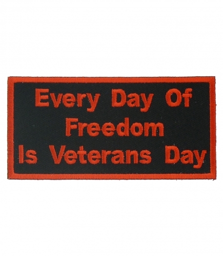 Every Day Is Veterans Day Patch, Veteran Patches