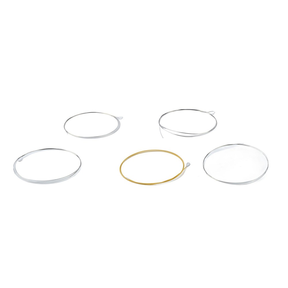 5 String Banjo String Stainless Steel Full Resonance Thick High Notes Strings