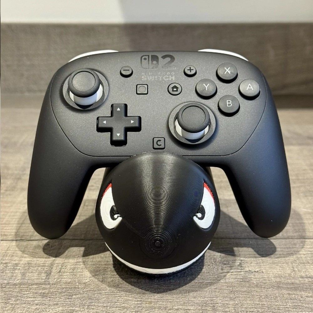 Bullet Bill Mario Display Stand Nintendo Switch 2 Pro Controller Gamepad Holder