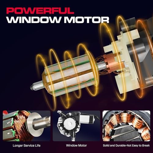 Front Passenger Side Power Window Regulator with Motor (2 Front Passenger (RH)