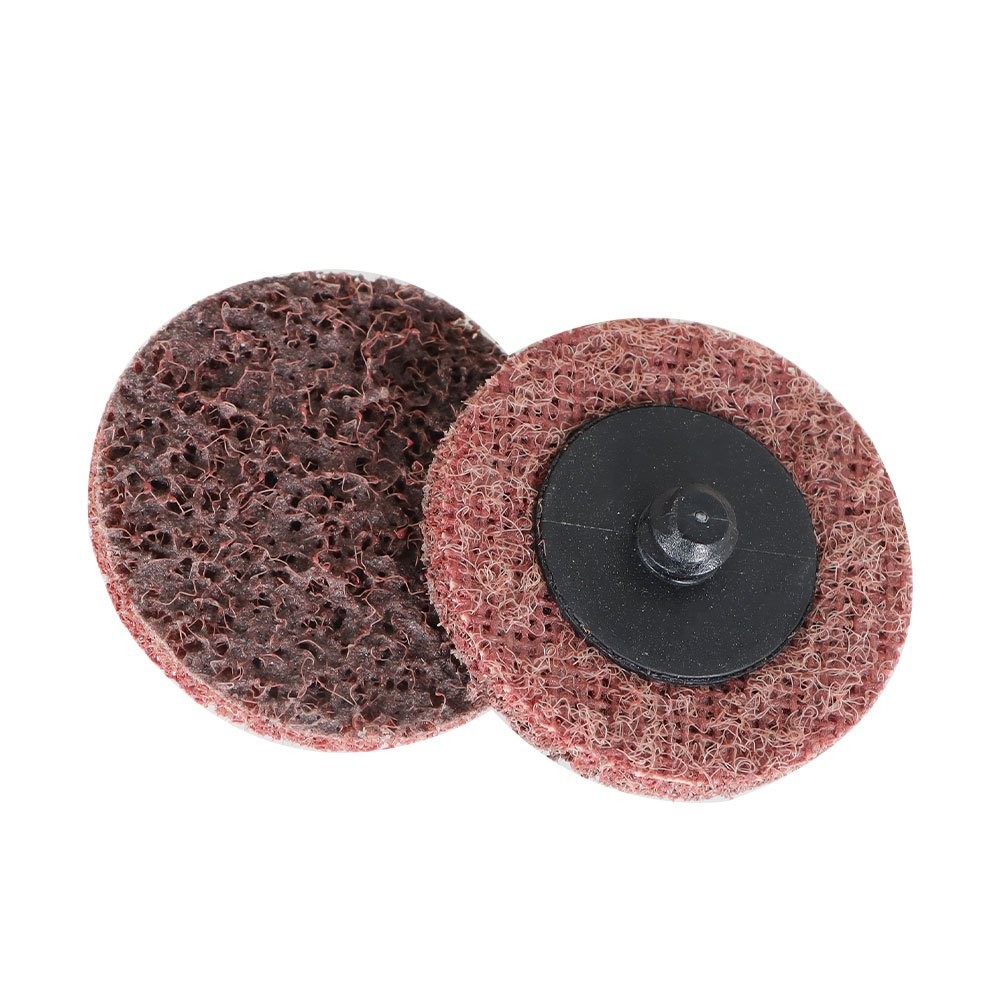 2" Medium Surface Conditioning Discs Roll Lock Die Grinder Sanding Pads 50 Pcs
