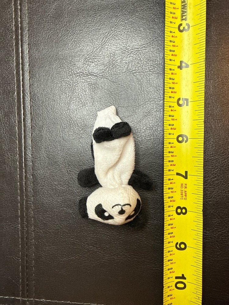 Vintage Panda Finger Puppet