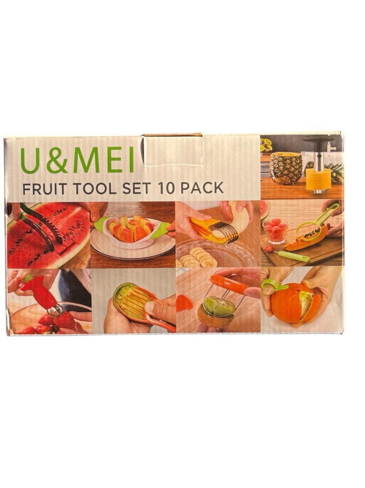 U&MEI Fruit Tool Set 10 pack