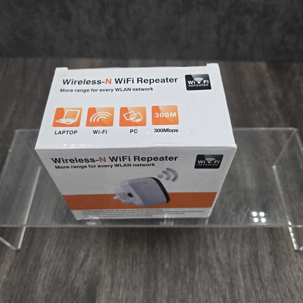 Wireless-N WiFi Repeater Range Extender Boost WLAN Signal