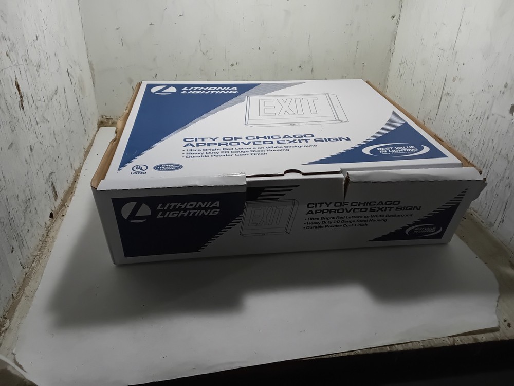 Lithonia Lighting Contractor Select Integrated LED White Exit Sign (H5C)