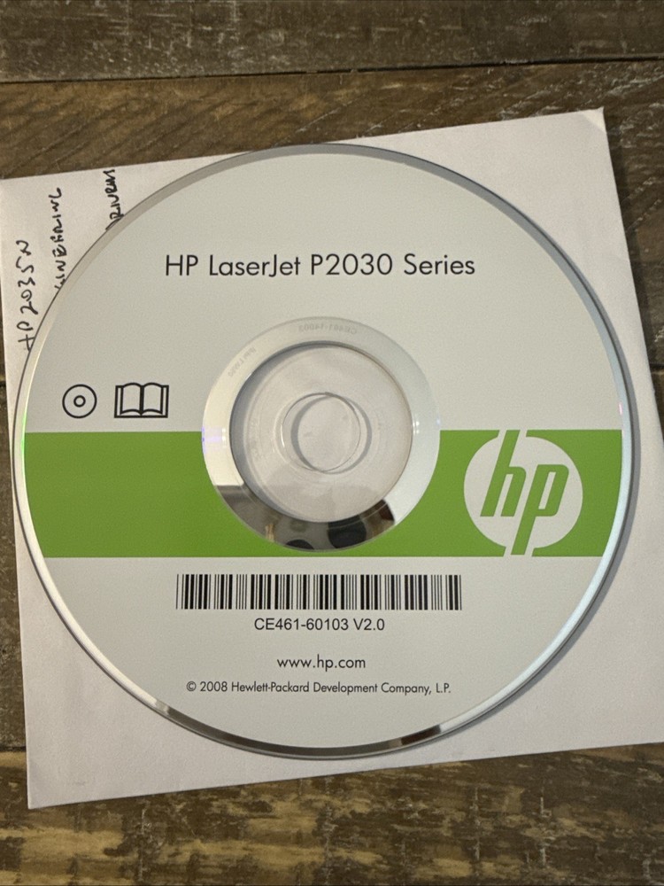 HP LaserJet P2030 Series Software PC Cd Rom