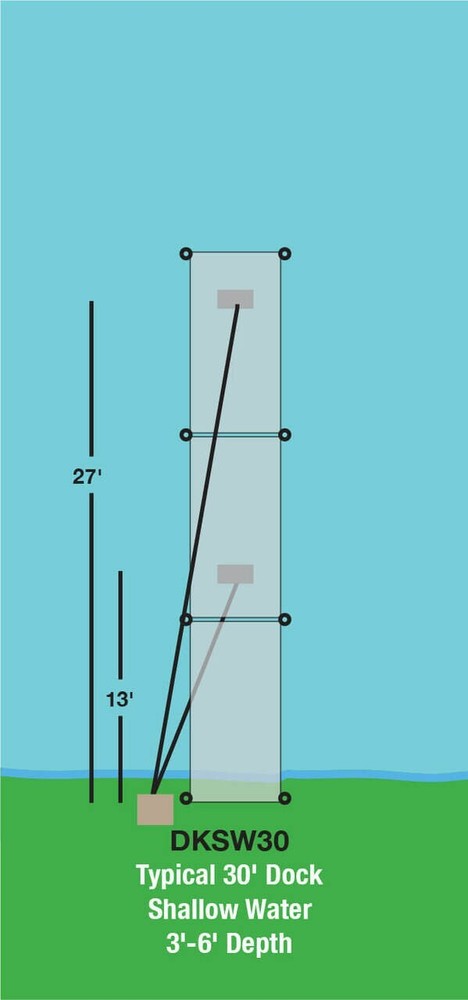 EasyPro Shallow Water Diffused Air De-Icing System DKSW30