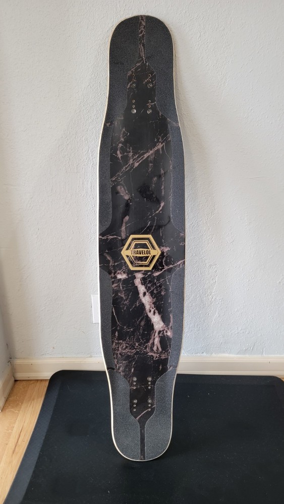 TRAVELOL MARBLE 46" LONGBOARD Dancing DECK