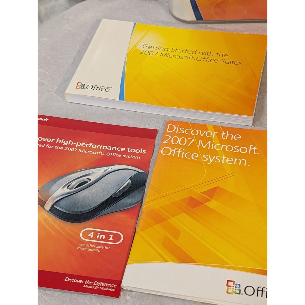 Microsoft Office Professional 2007 Windows Full Retail Version Open Box AS-IS