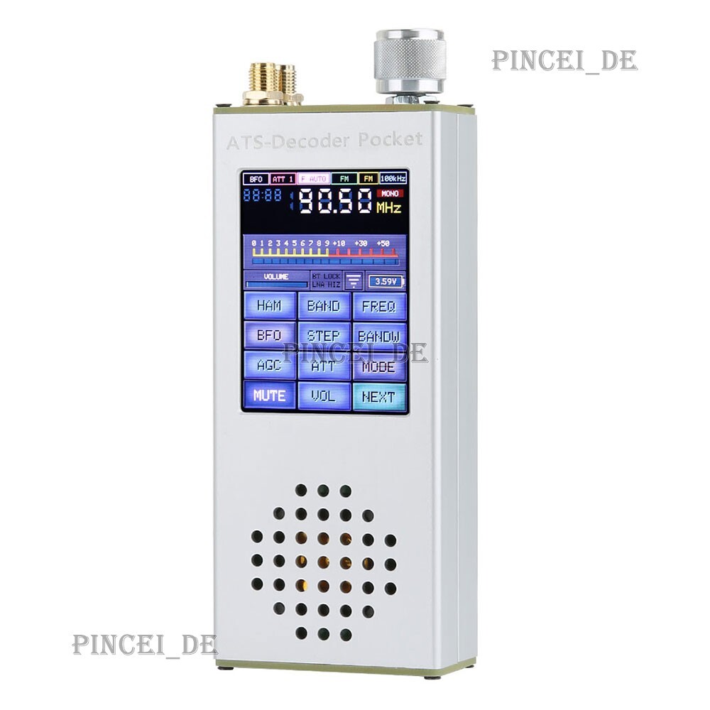 ATS-Decoder Pocket Full Band Radio Receiver Mini Portable AM SSB DSP Receiver