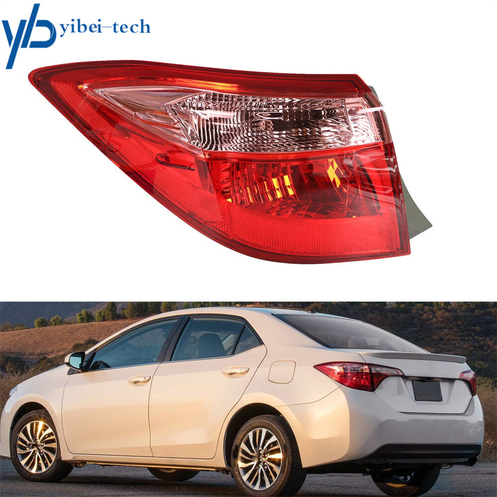 For 2017 2018 2019 Toyota Corolla Outer Tail Light Brake Lamp Left Driver Side