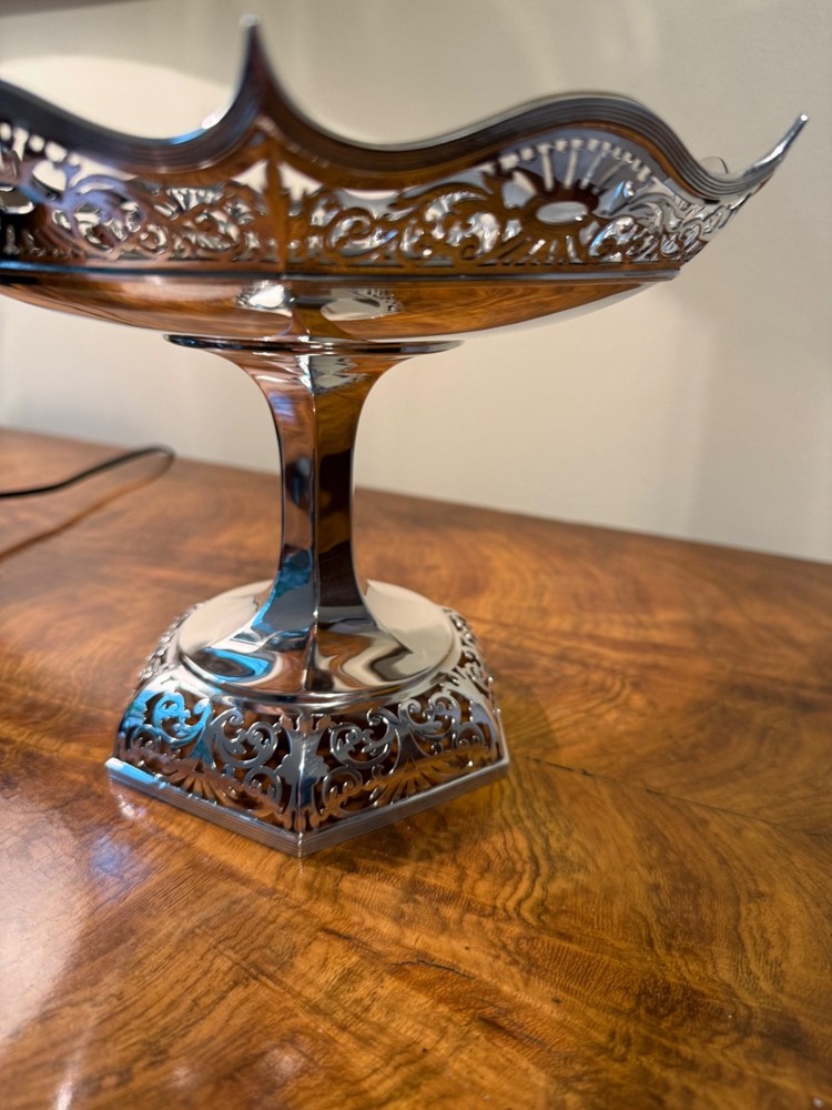 sterling silver tazza