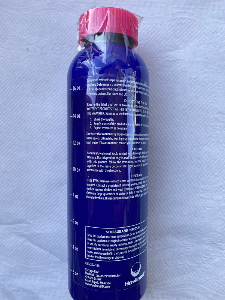3x, SpaPure Defoamer