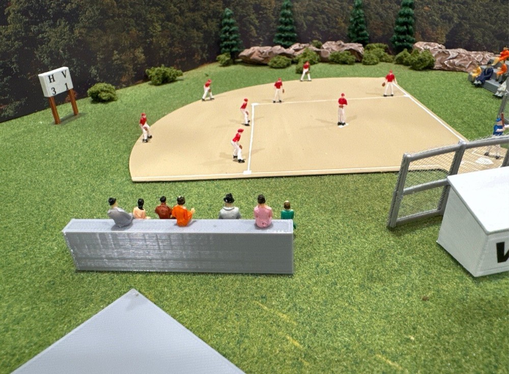 HO Scale Baseball Kit