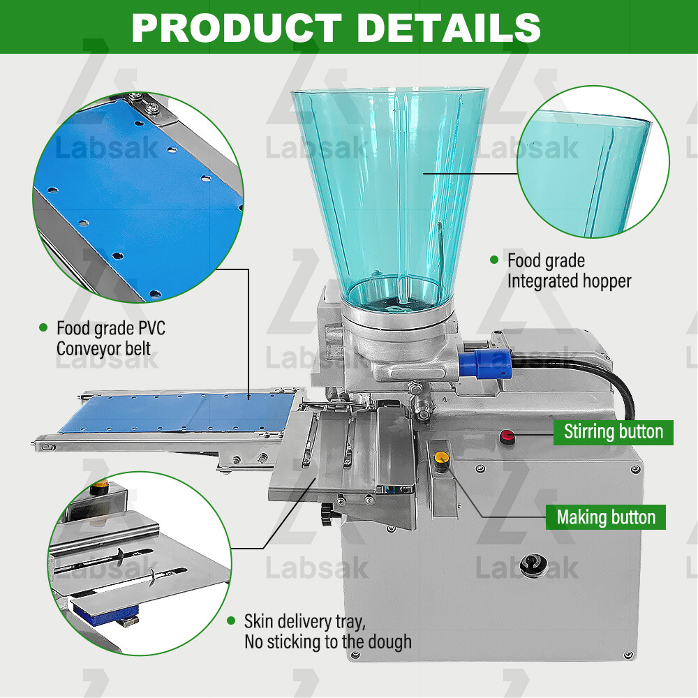 Fried Dumplings Maker Machine Semi-Automatic Samosa Gyoza Dumpling Making 1500PC