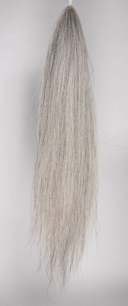 New Light Grey False Tail Double Thickness 70-75 cms Horse Pony show AUST