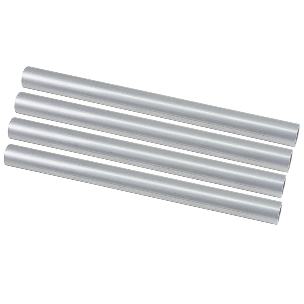 Aluminum Tubing 5/8" OD x 1/2" ID x 8" - Round Pipe for DIY and Machinery
