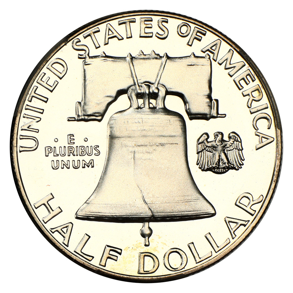 1963 50C PCGS PR67DCAM - Franklin Half Dollar