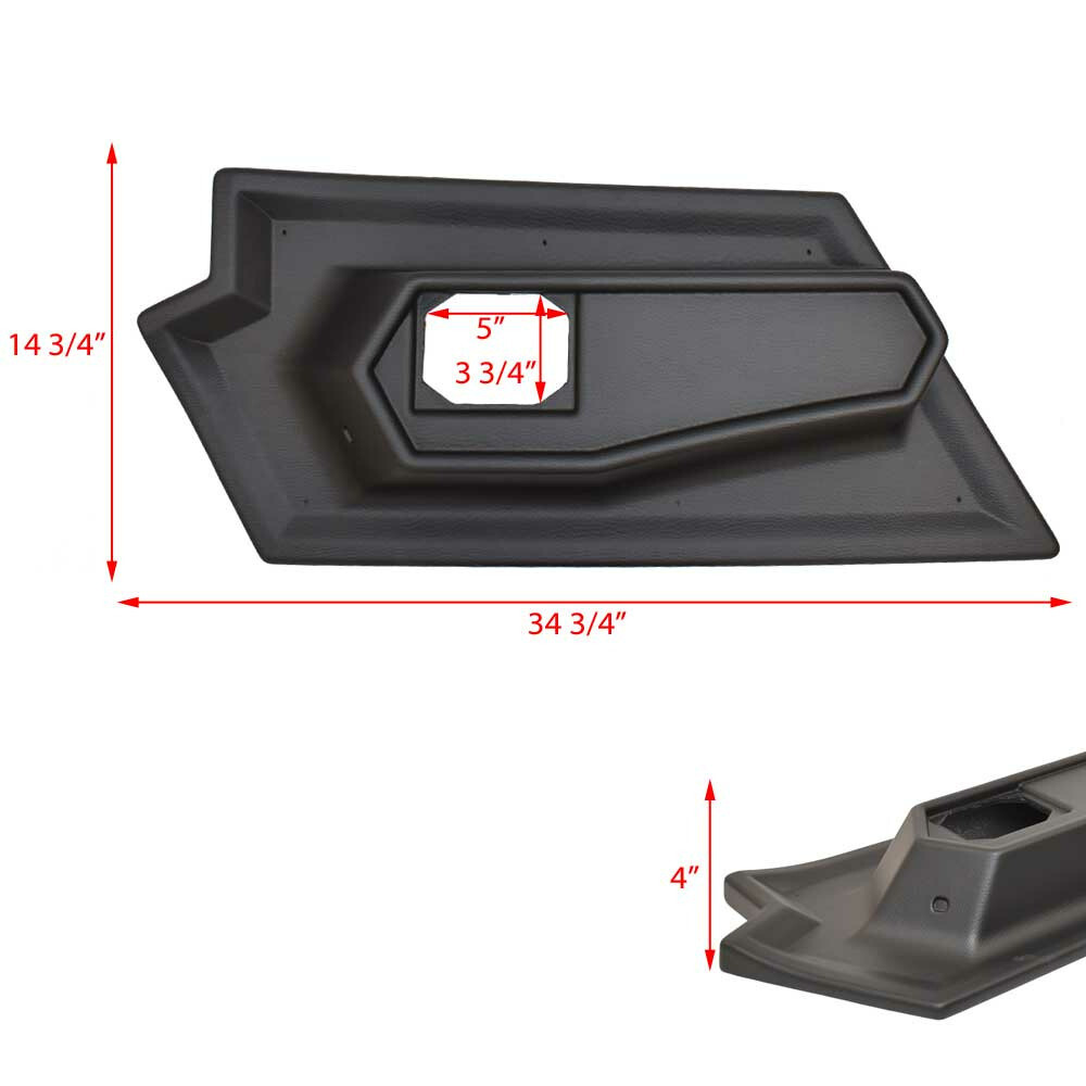 MasterCraft Boat Blank Side Panel 544015A | NXT Armrest 2018 (STBD)