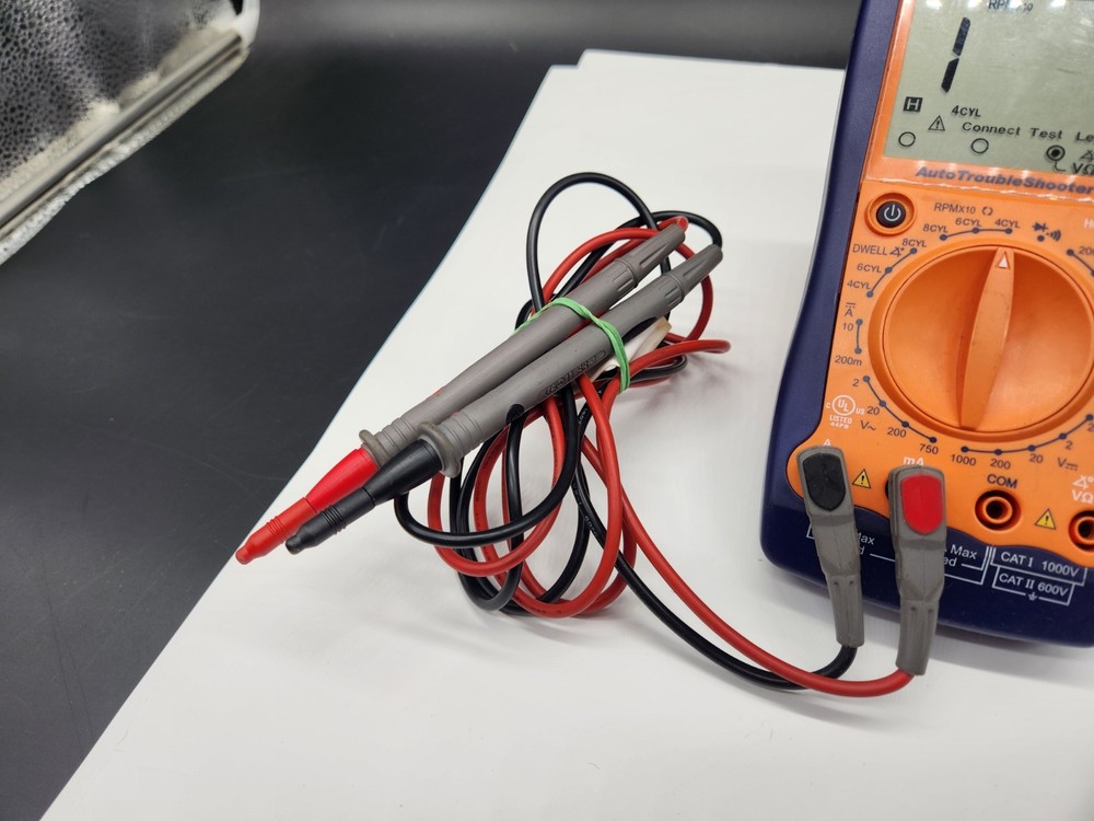 ACTRON Catron CP7677 Auto Digital Multimeter & Engine Analyzer Tested