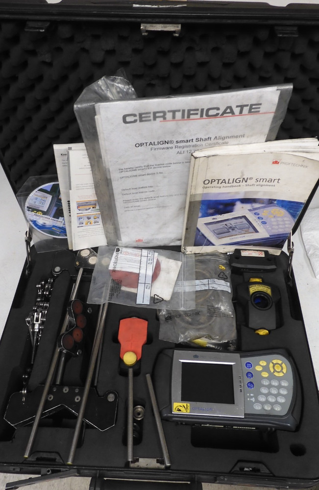 Pruftechnik Optalign Smart Laser Shaft Alignment Tool ALI 12.200 - QA70