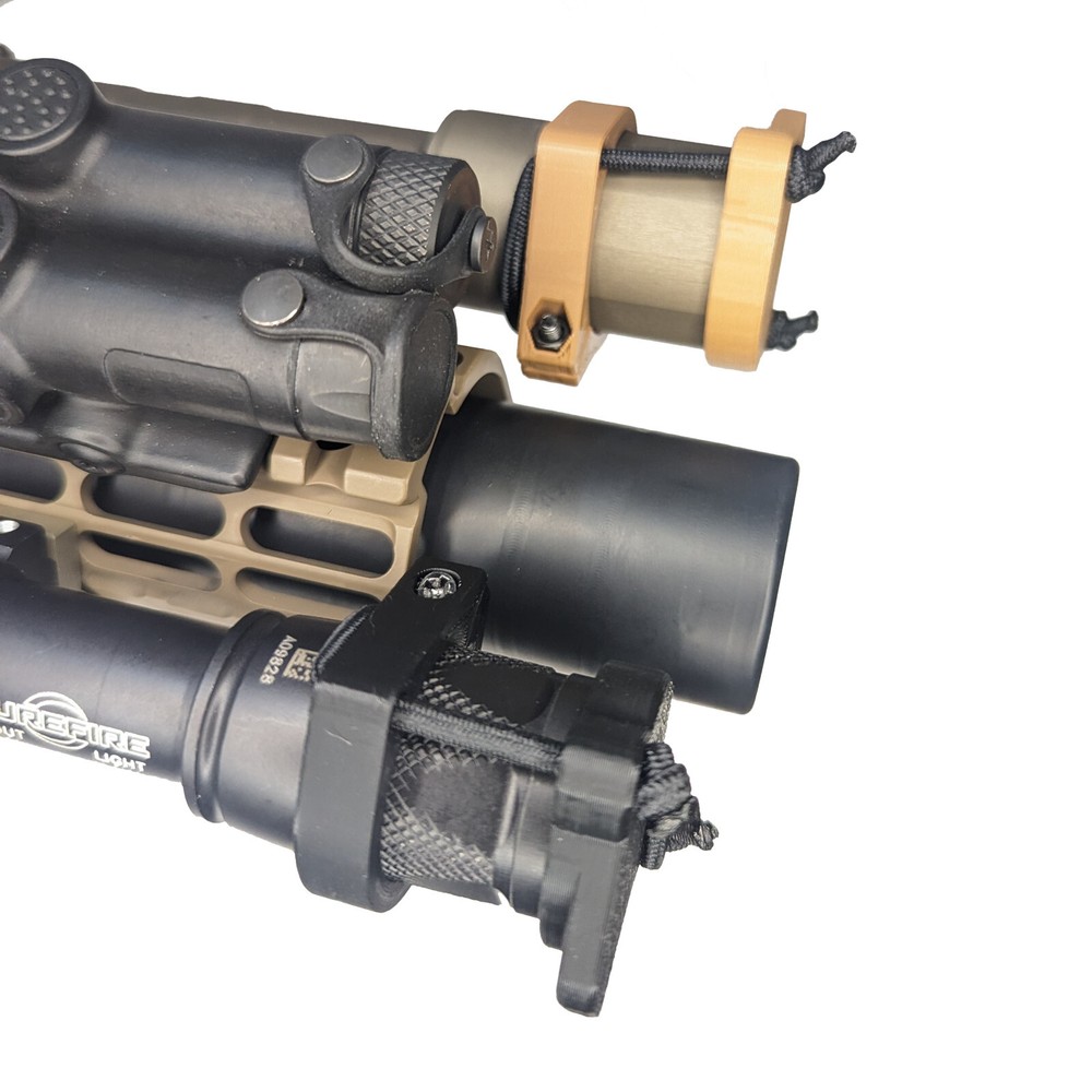 Light / Lens Cover with Tip Grip for Flashlights