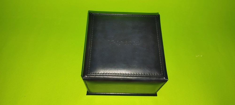 SHOPARD watch Box presentation box black empty box