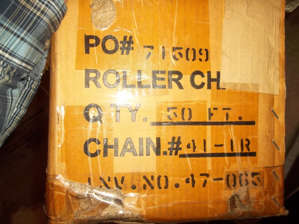 AL-STAR 41-1R ROLLER CHAIN 50 FT. (672)