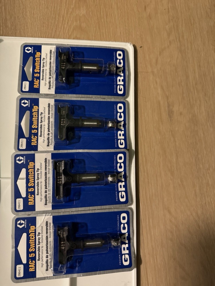 4 New graco RAC 5 SwitchTip 286417