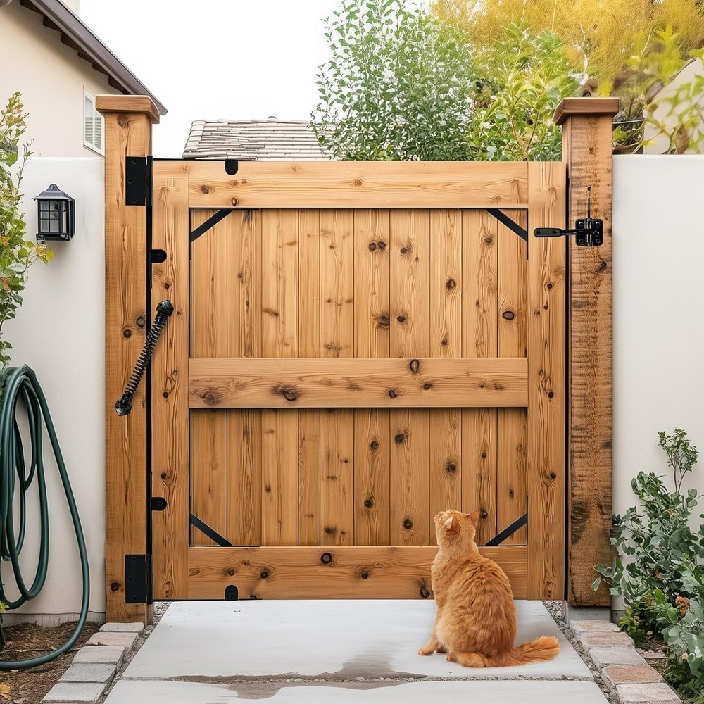 Fence Gate Kit Gate Hardware Anti Sag Gate Kit Gate Frame Cornor Brackets 1 Set