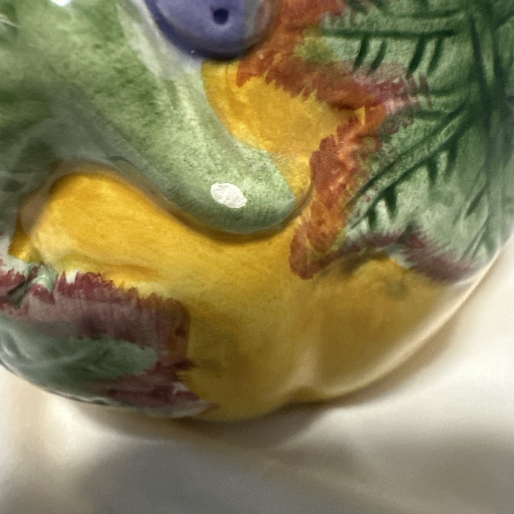 Bloom-Rite Ceramic Fall Harvest Pitcher 6.6" Tall, 1 Quart Pitcher