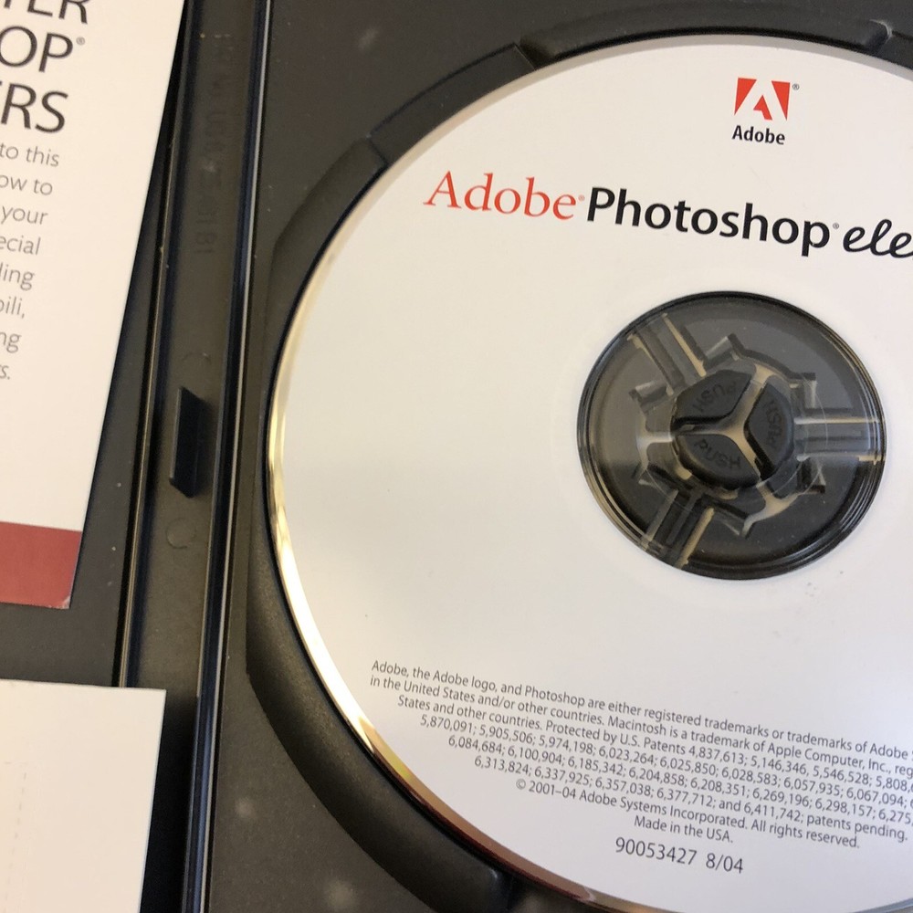 Adobe Premier Elements 3.0 PC 2004 1 Disc + Serial Code Number Macintosh Version