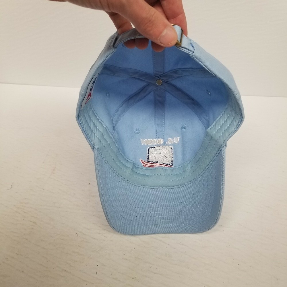 2019 U.S. Open USGA Pebble Beach Strapback Adjustable Light Blue Hat