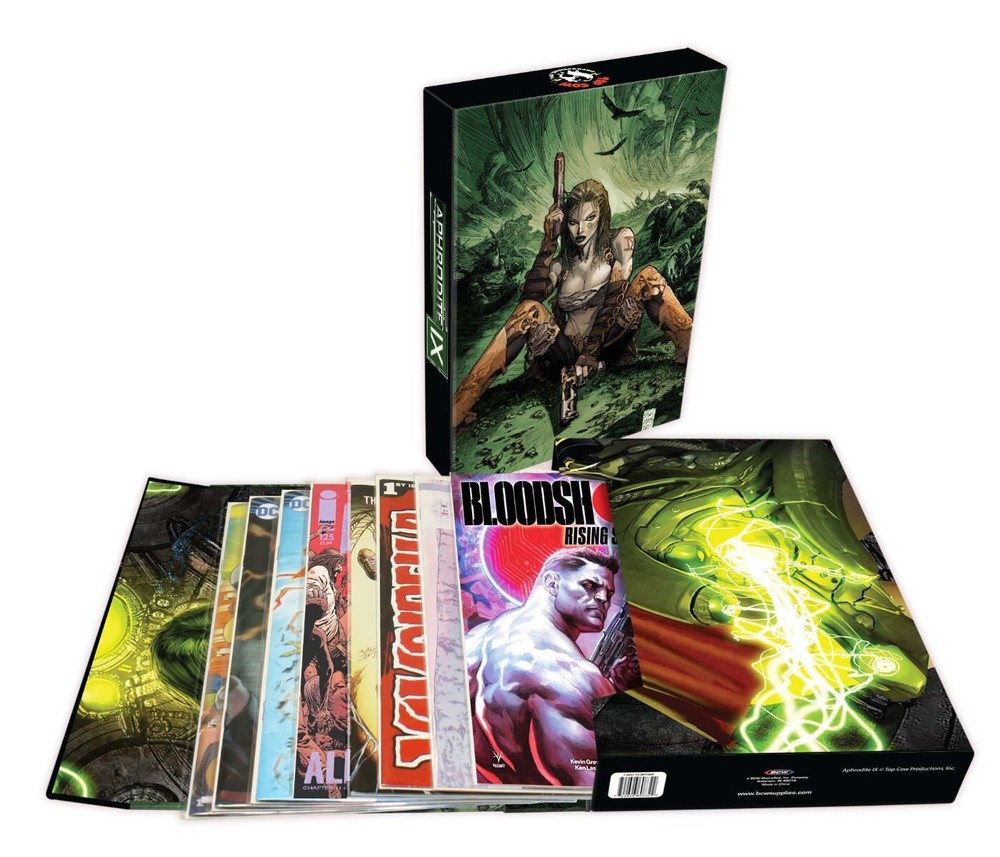 BCW Comic Storage Folder Stor Folio Case Box Holds Current / Silver Aphrodite IX