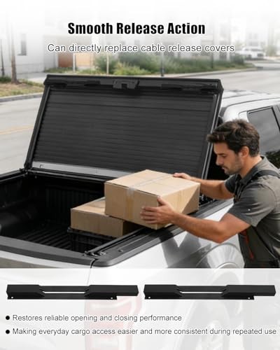 2 Pack Replacement Cable Release Cover Compatible with BakFlip Tonneau Covers,
