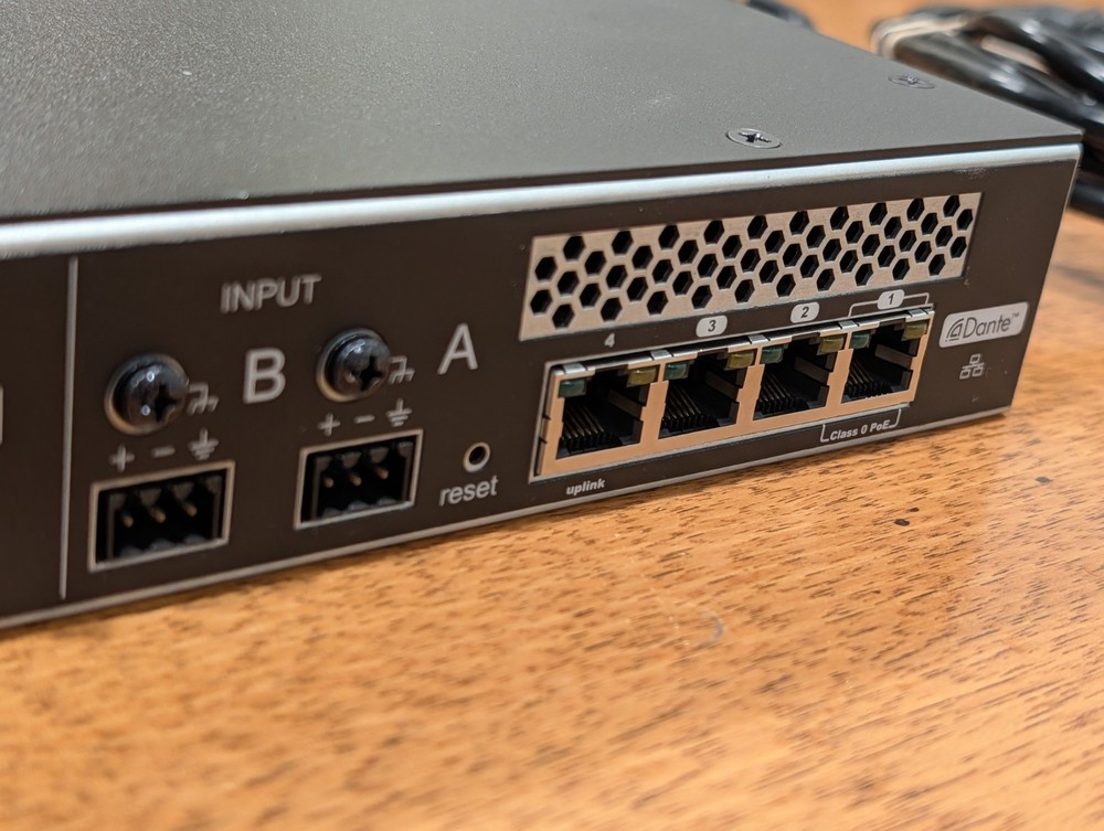 SHURE MXWANI8 8-Channel Audio Network Interface