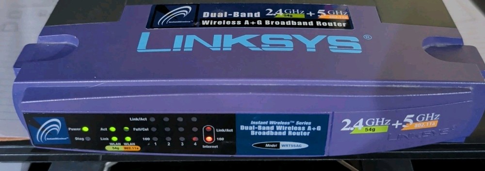 Linksys Wireless Broadband Router WRT55AG