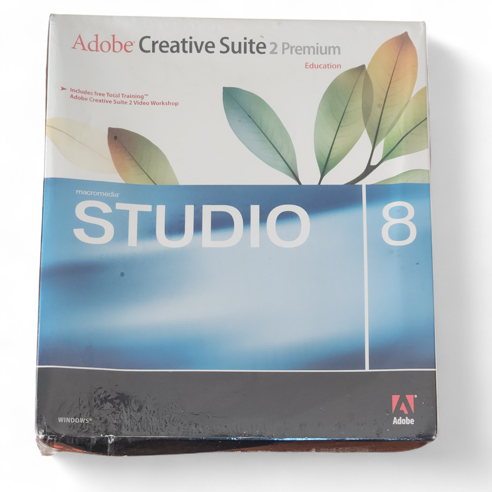 Adobe Creative Suite 2 Premium STUDIO 8 For Windows Brand New Sealed