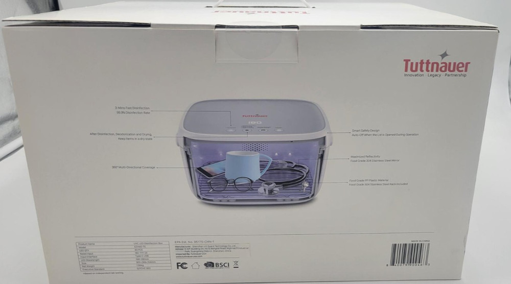 UVC LED Disinfection box
