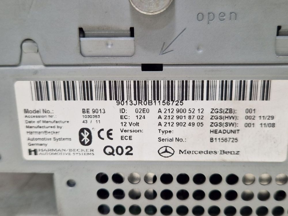 Radio/Multimedia System Code Control Not Available