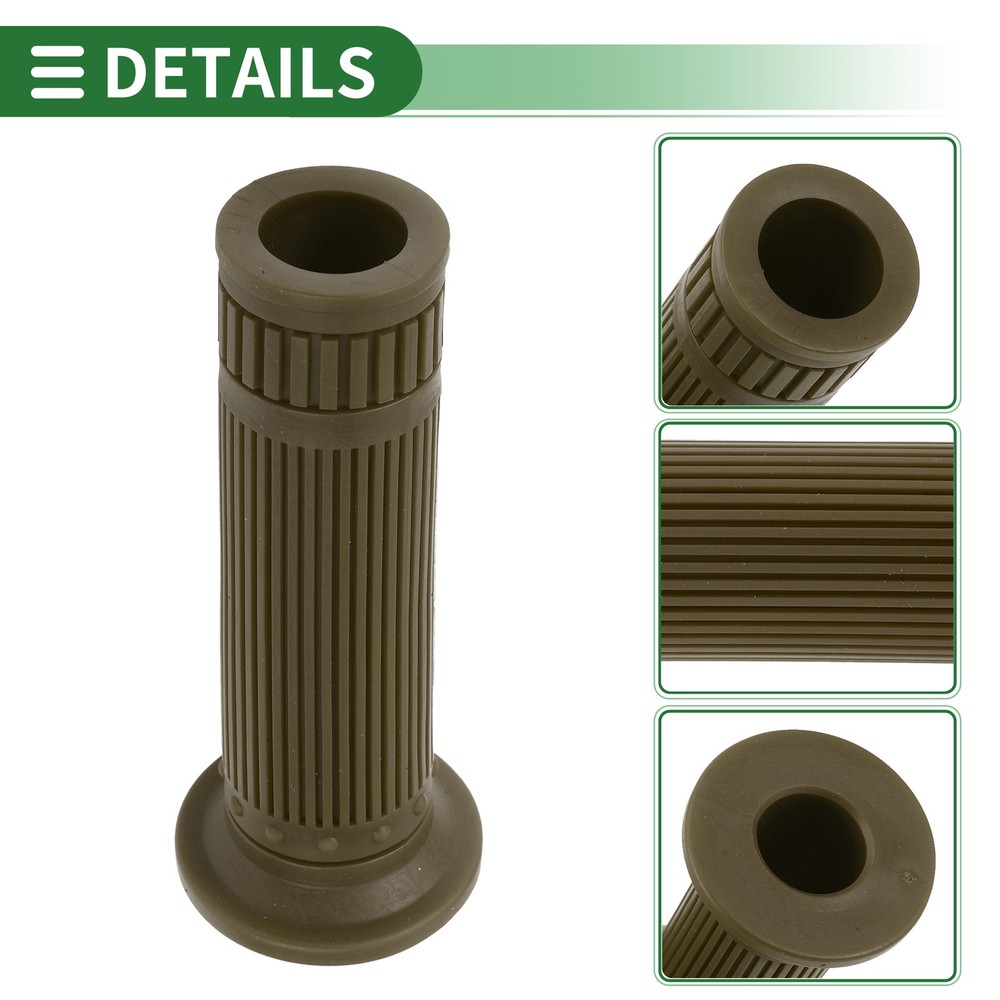 Motorcycle Knobs 7/8" 22mm Handlebar Cover TPU Green