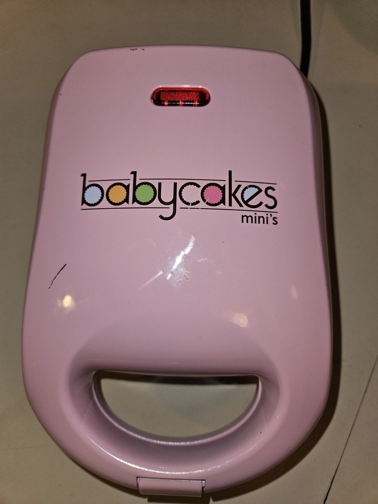Babycakes Mini Cupcake Maker – Pink, Tested & Working