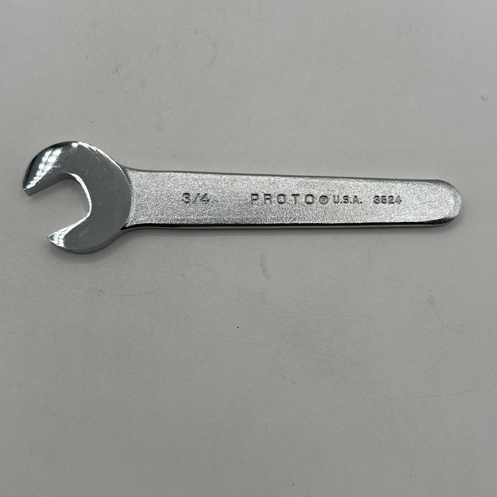 Proto 3524 3/4" Thin Pattern Open End Service Wrench USA Made