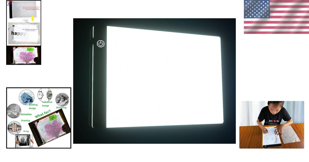 Portable A5 Dimmable LED Tracing Light Box - Ultra-Thin, Eye Protection Tech