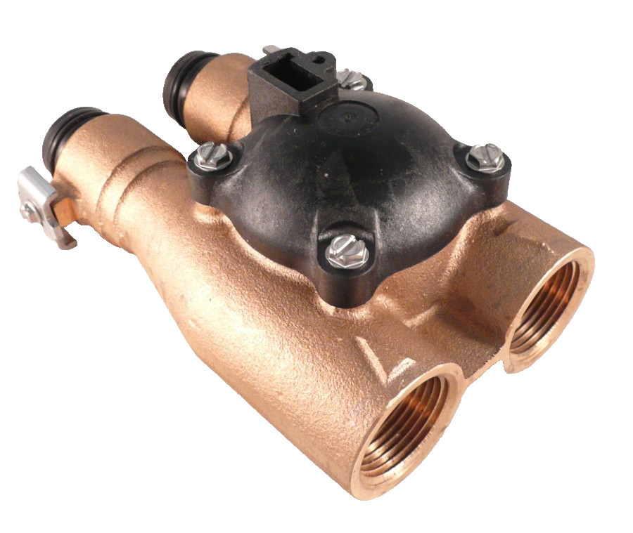 Genuine Pentair Fleck 1" Brass Flow Meter 9100SXT Water Softener Parts