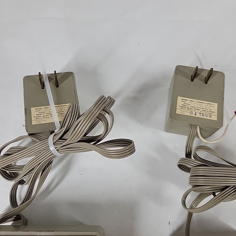 Vintage Fanon Echo Wireless 2 Intercom System Push To Talk Communication Device