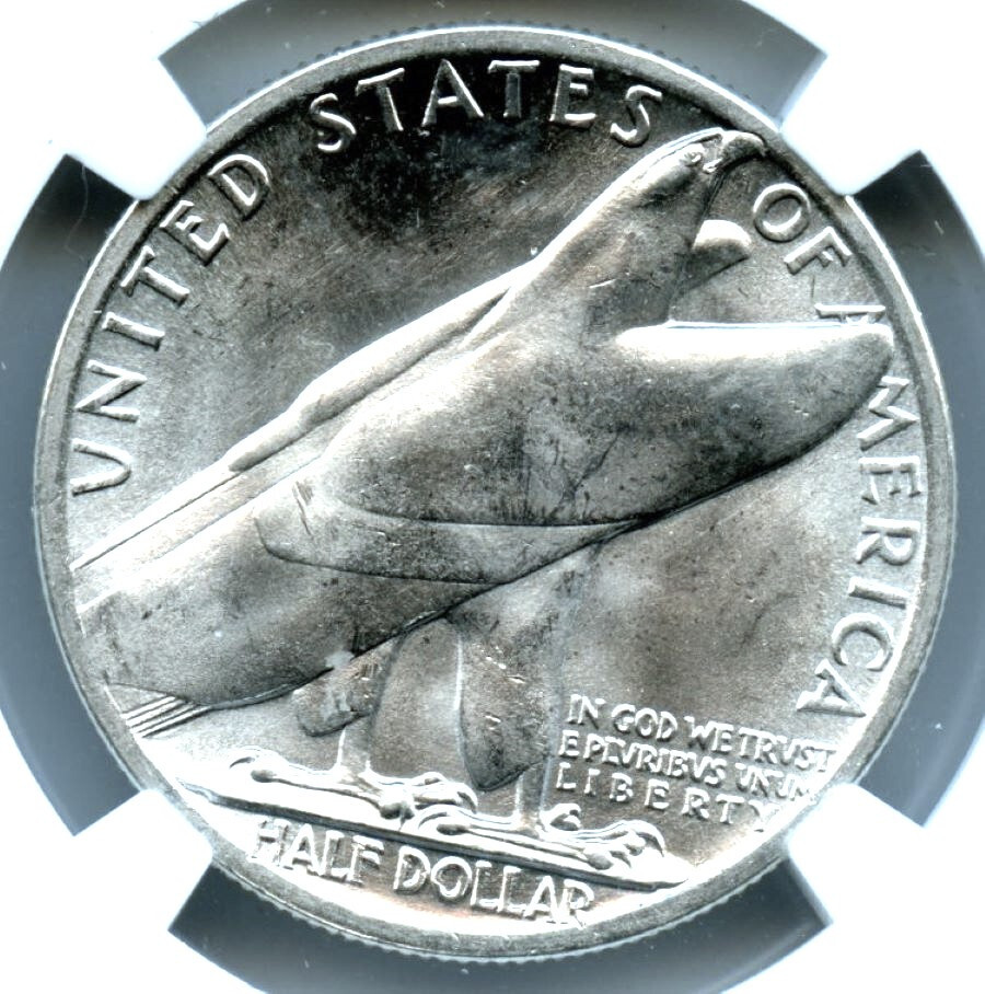 1936 Bridgeport Silver Commemorative, NGC MS65
