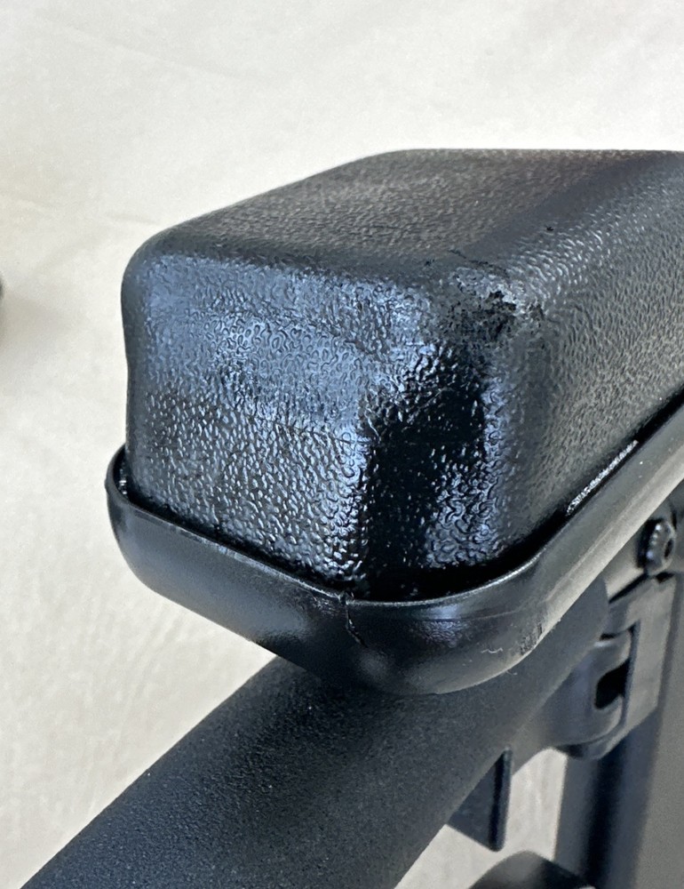 2 - QUICKIE 2 Single Post Wheelchair Armrest Side Assemblies Adjustible Height
