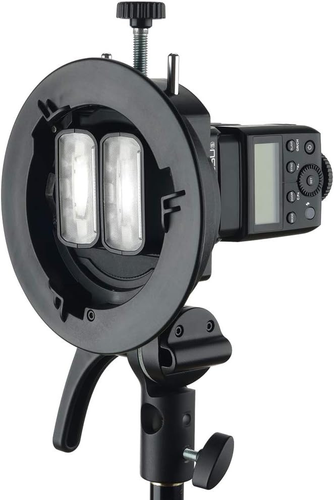 Versatile Bracket for V1 Round Head Speedlite - Bowens Mount