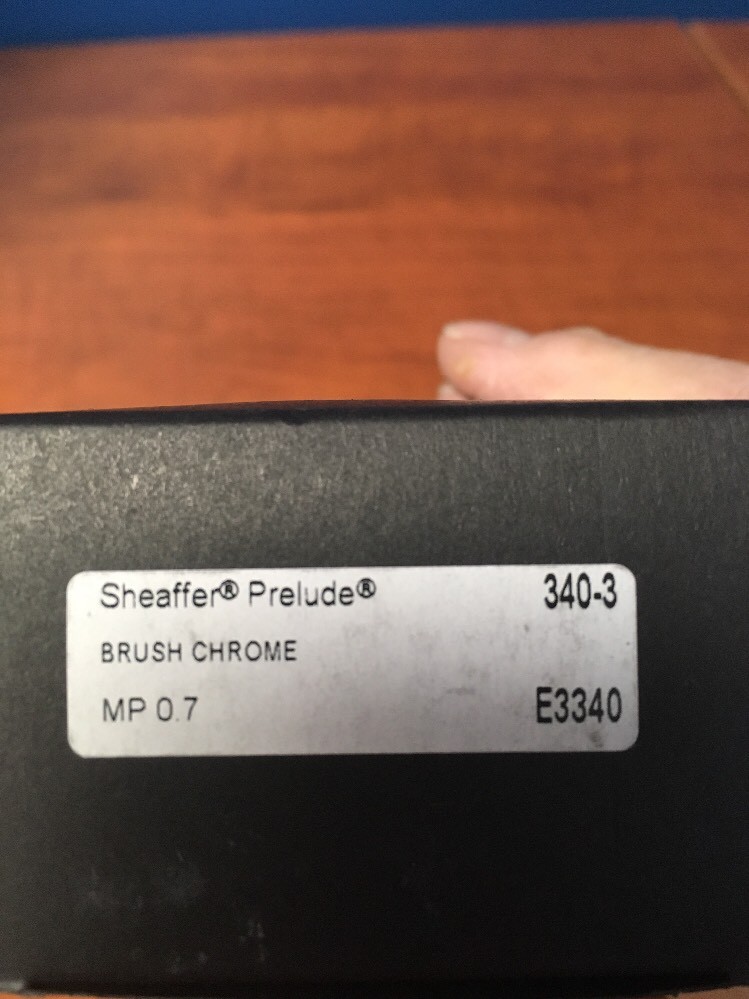 Sheaffer Prelude Brushed Chrome 0.7mm Pencil